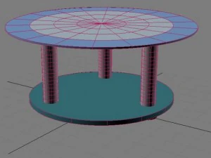 table basse Modèle 3D