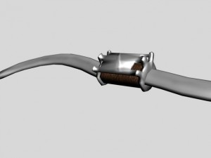 plastic fantasy sword 3D Model