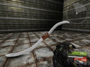 plastic fantasy sword 3D Model