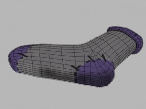 smelly sock Modèle 3D