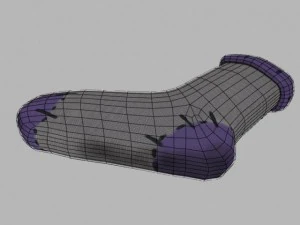 chaussette qui sent mauvais Modèle 3D