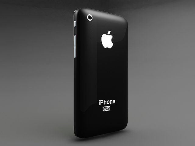 iphone g3 Modello 3D .c4d .max .obj .3ds .fbx .stl .blend 