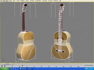 guitar 3D Model