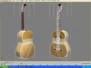 guitar 3D Model