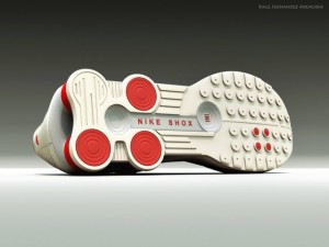nike shox Model 3D
