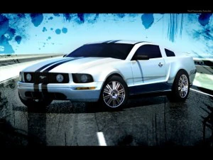 forda mustanga gt 2005r Model 3D