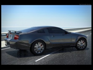 ford mustang gt 2005 Modello 3D