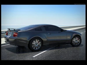 ford mustang gt 2005 3D Model