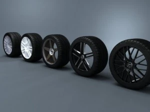 ruote enkei Modello 3D