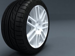 enkei wheels 3D-Modell