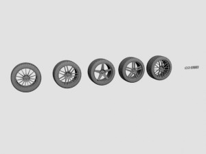 enkei wheels 3D-Modell