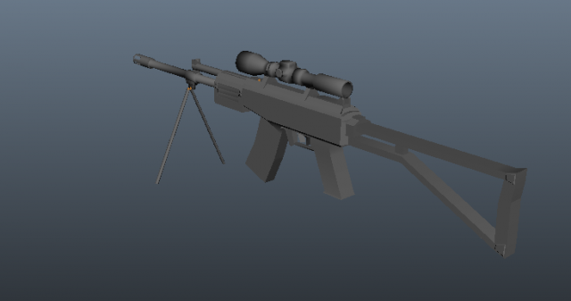 galil 3D Model .c4d .max .obj .3ds .fbx .stl .blend 
