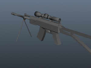 galil Modello 3D