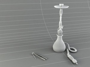 hookah Model 3D
