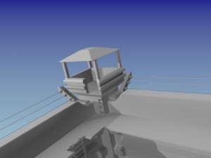 scifi military fortress 3D मॉडल