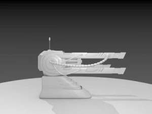 scifi cannon 3D Model