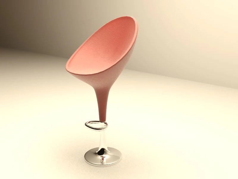 bar stool 3D Model .c4d .max .obj .3ds .fbx .stl .blend 