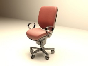 disk chair Modello 3D