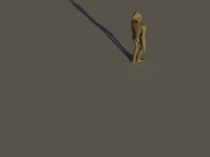 the naked alien 3D Model