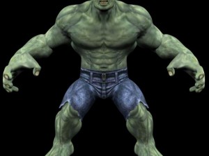 realistic hulk Modelo 3D