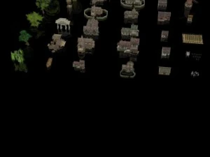 biggest village set collection 3D Model