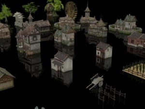 biggest village set collection 3D Модель