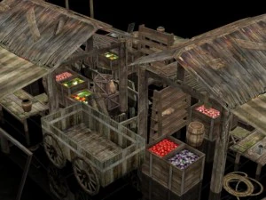 biggest village set collection 3D Model