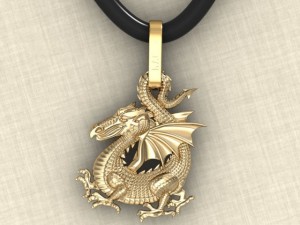 dragon 3D-Druckmodell