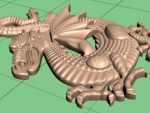 dragon 3D 프린트 모델