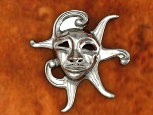 shining mask 3D-Druckmodell