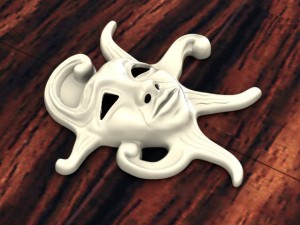 face mask basrelief 3D Print Model
