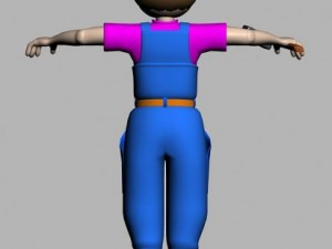 worker 3D-Modell