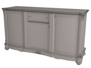 dresser classic italia 3D Model