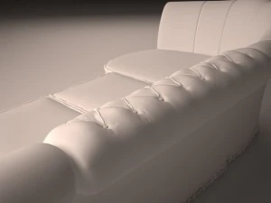 sofa classic italia 3D Model