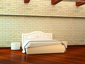 bed modernist style italia 3Dモデル