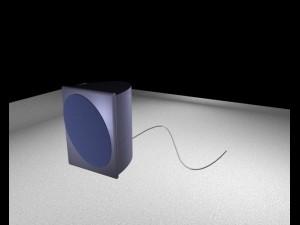 speaker 3D Model