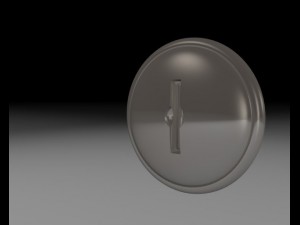key and lock Modelo 3D