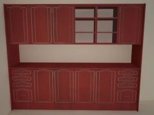 set da cucina Modello 3D