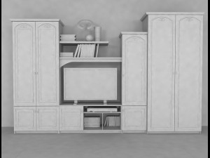 cabinet 3Dモデル