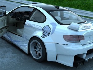 bmw m3 e92 3Dモデル
