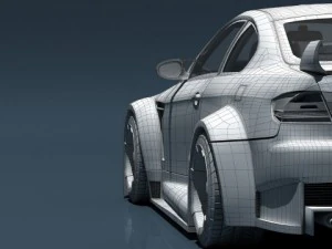 bmw m3 e92 3D Model
