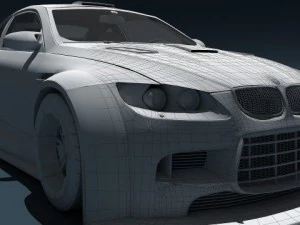bmw m3 e92 3D Model