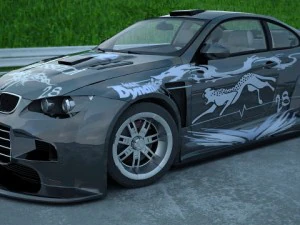 bmw m3 e92 3D Model