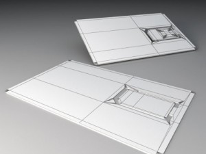 simcard and simcard with carrier Model 3D