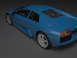 lamborghini murcielago 40th anniversary edition 3D Модель