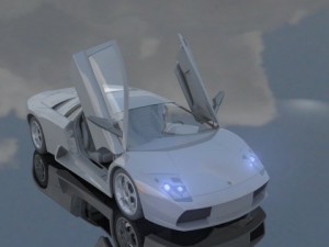 lamborghini murcielago 40th anniversary edition 3D Модель