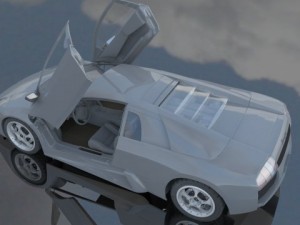 lamborghini murcielago 40th anniversary edition 3D Модель