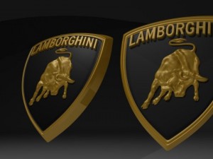 lamborghini emblem badge 3D 模型
