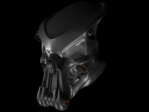 Keltische roofdier biohelm 3D Model