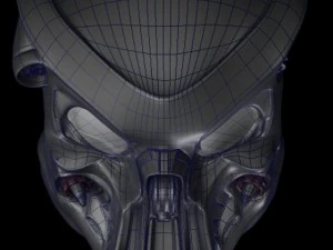celtic predator bio helmet 3D Model